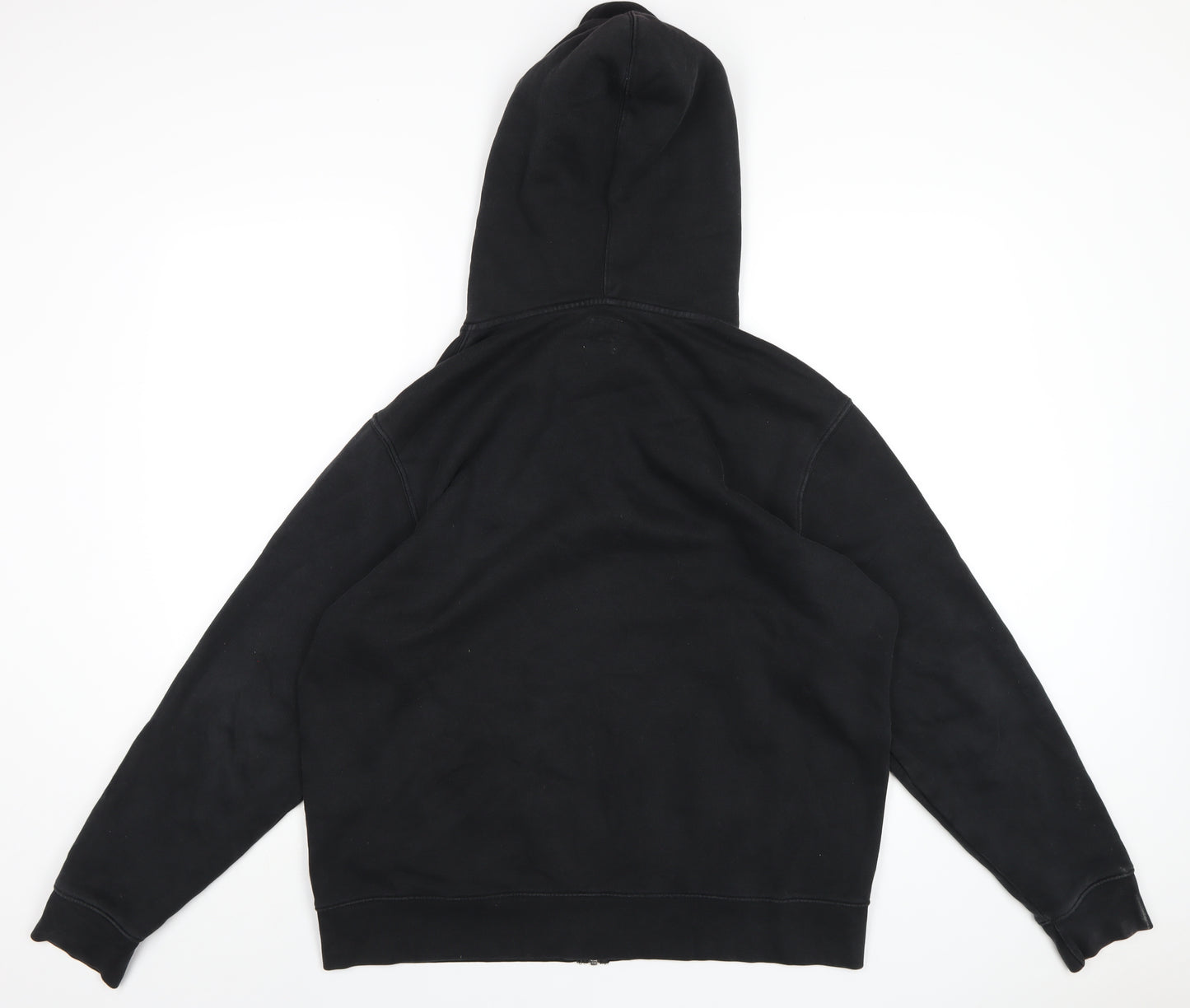 Levi's Mens Black Cotton Full Zip Hoodie Size L