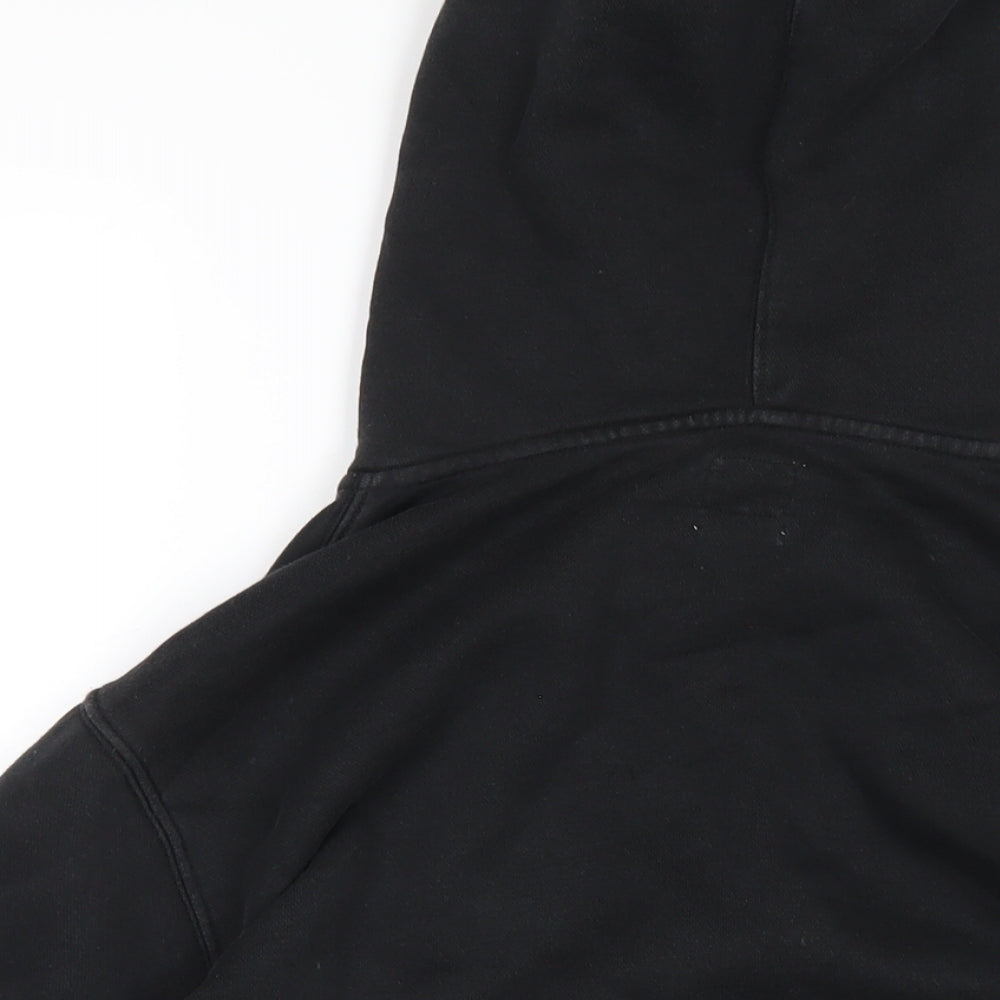 Levi's Mens Black Cotton Full Zip Hoodie Size L