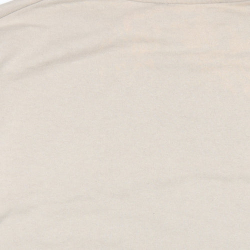 Vincent Van Gogh Mens Beige Polyester Pullover Sweatshirt Size XL - Vincent Van Gogh Irises, 1890