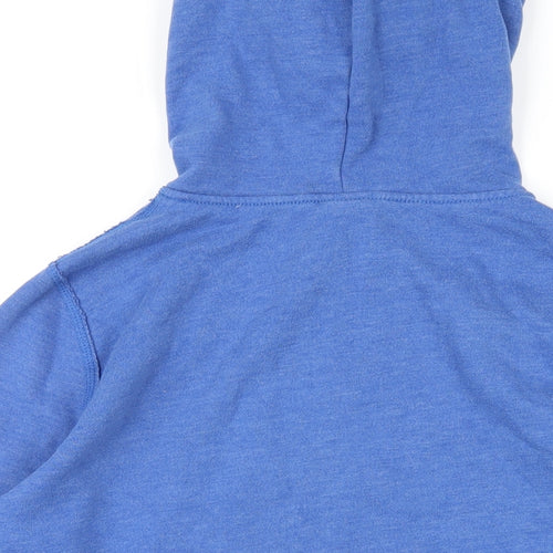 Abercrombie & Fitch Boys Blue Cotton Pullover Hoodie Size 16 Years Pullover