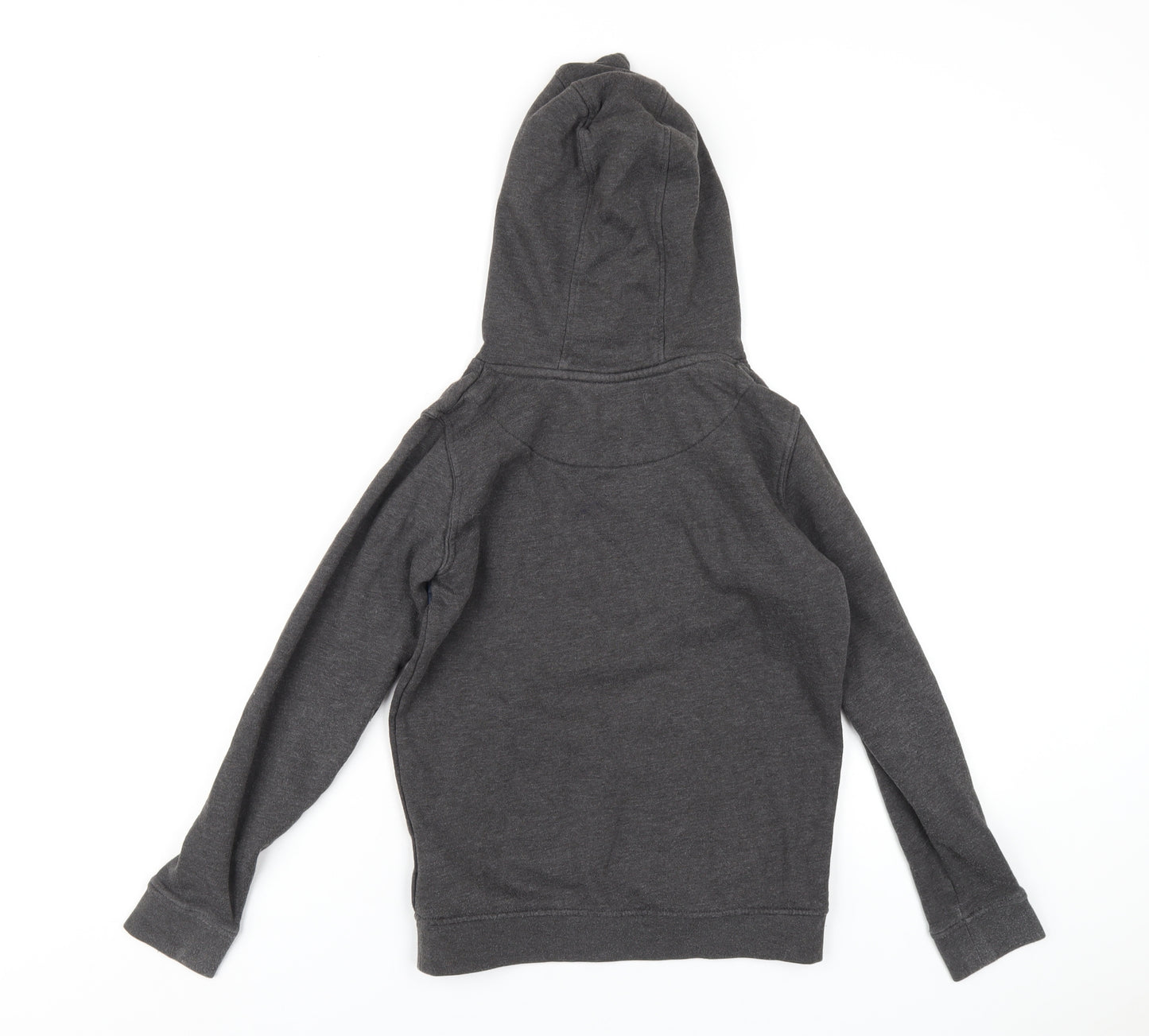 Original Penguin Boys Grey Cotton Pullover Hoodie Size 10-11 Years Pullover