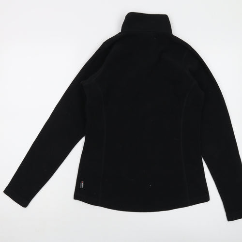 Helly Hansen Womens Black Polyester Pullover Sweatshirt Size S Zip