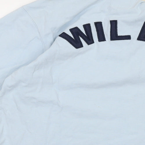 Jack Wills Mens Blue Cotton Polo Size XL Collared Button