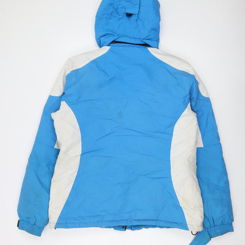 Parallel Womens Blue Jacket Size 12 Zip