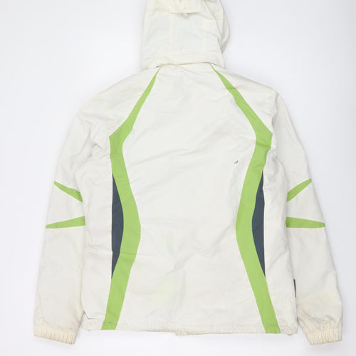 Parallel Womens Ivory Jacket Size 12 Zip