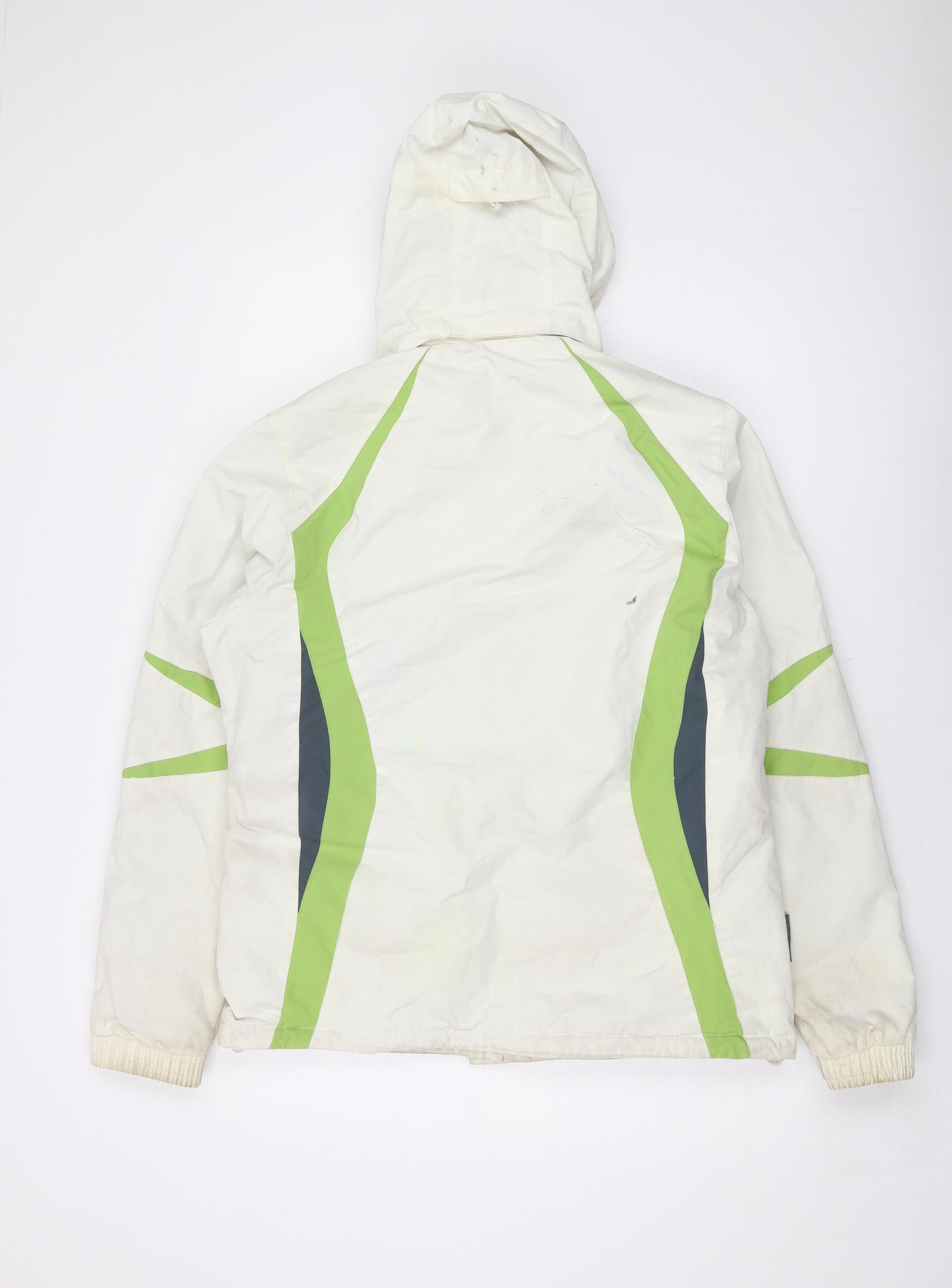 Parallel Womens Ivory Jacket Size 12 Zip
