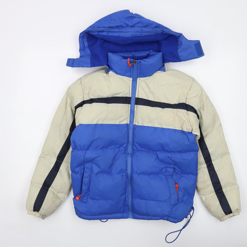 Haywire Womens Blue Jacket Size 12 Zip