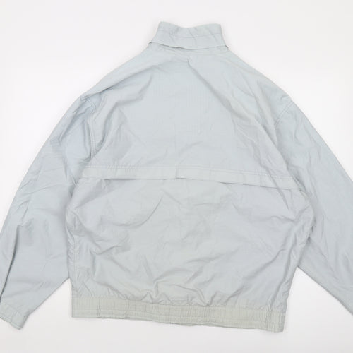 St Michael Mens Blue Jacket Size M Zip - Vintage