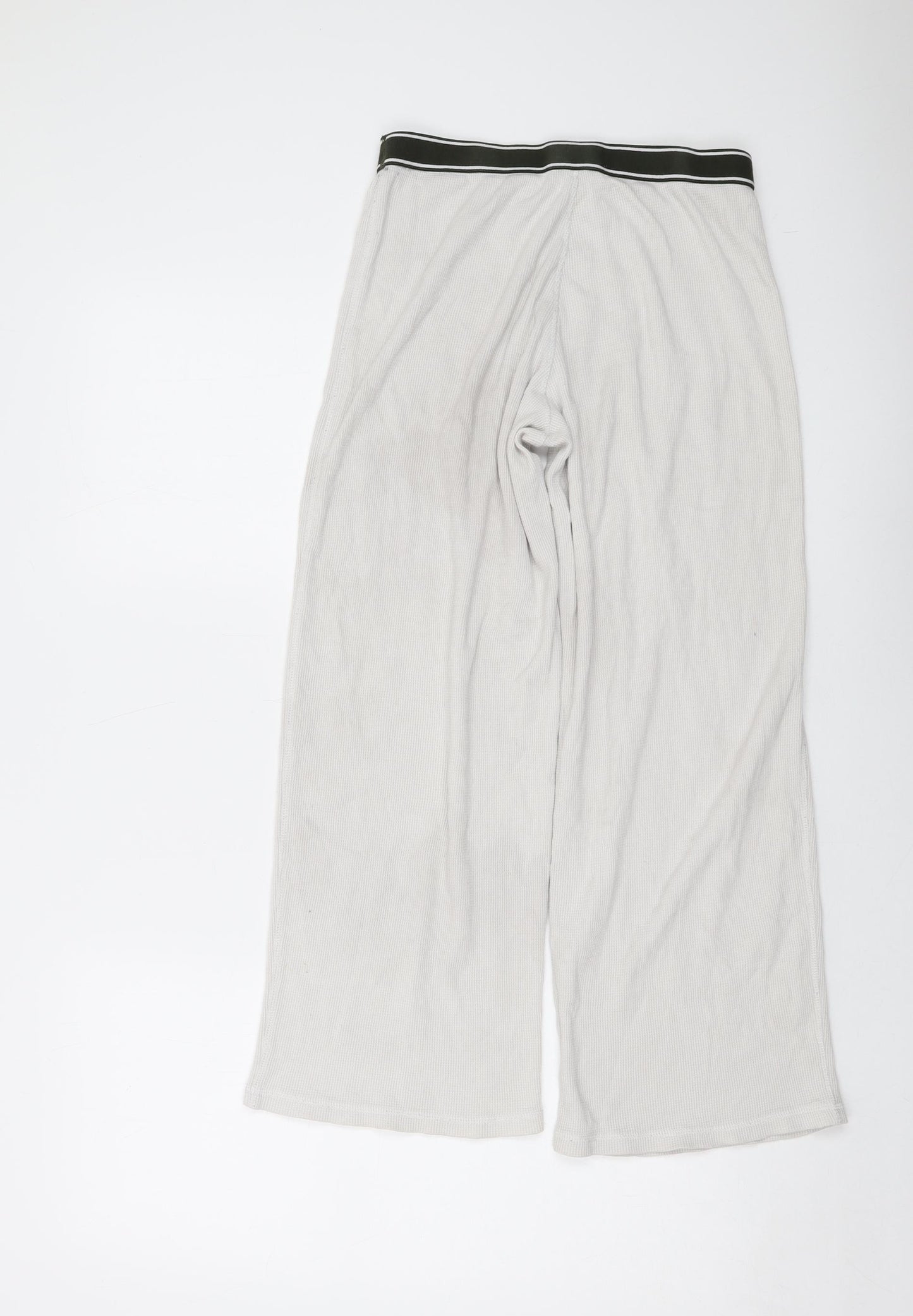 Tommy Hilfiger Womens Ivory Cotton Trousers Size XS L25 in Regular