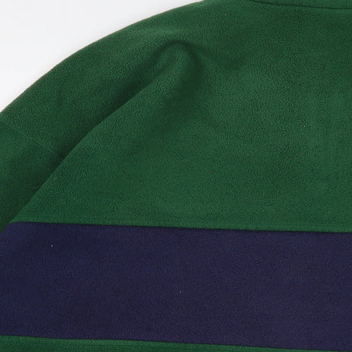 Helly Hansen Mens Green Polyester Pullover Sweatshirt Size S - Vintage