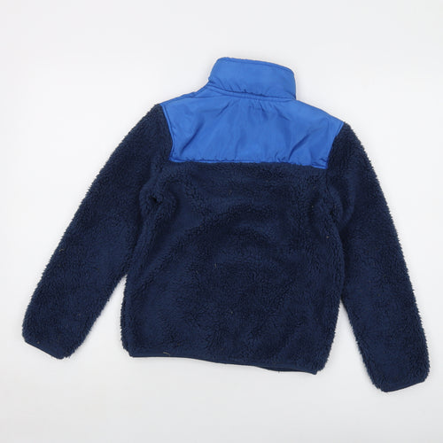 Mountain Warehouse Boys Blue Jacket Size 9-10 Years Zip