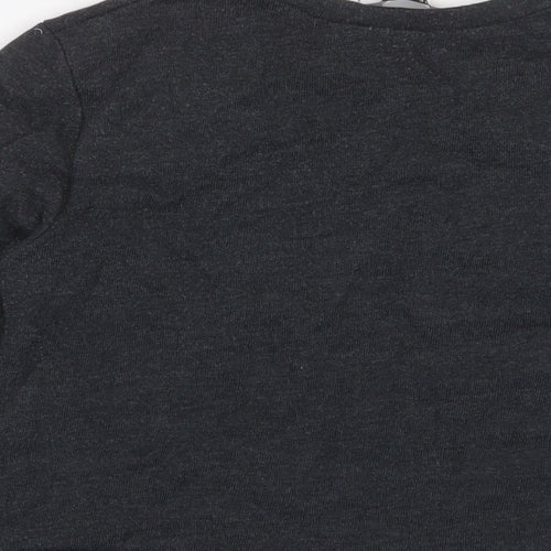 NEXT Girls Grey Cotton Pullover Sweatshirt Size 12-13 Years Pullover - Selfie