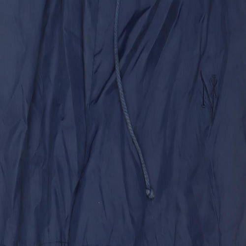 NEXT Mens Blue Nylon Sweatpants Trousers Size M L30 in Regular Drawstring