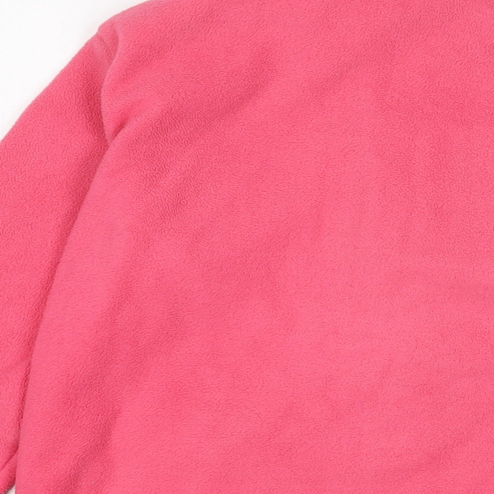 Marks and Spencer Womens Pink Jacket Size 10 Zip