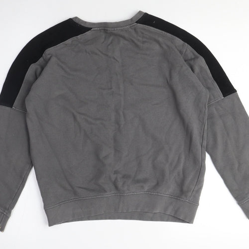 Money Boys Grey Pullover Sweatshirt, Size M, Long Sleeve