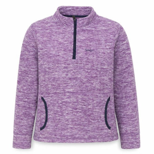 Mountain Warehouse Women's Purple Henley Sweatshirt M