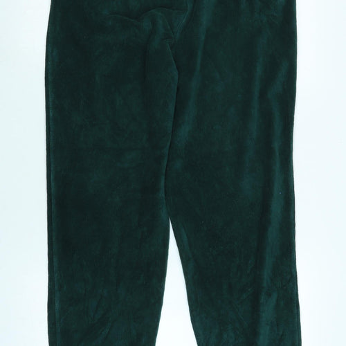 Lands end Womens Green Cotton Trousers Size M L29 in Regular