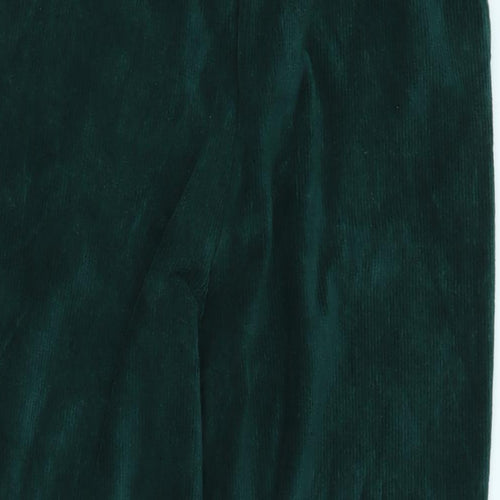 Lands end Womens Green Cotton Trousers Size M L29 in Regular