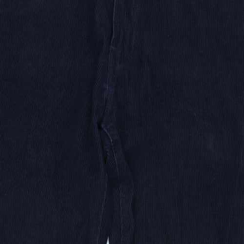 Levi's Mens Blue Cotton Blend Trousers Size 32 in L31 in Regular Zip