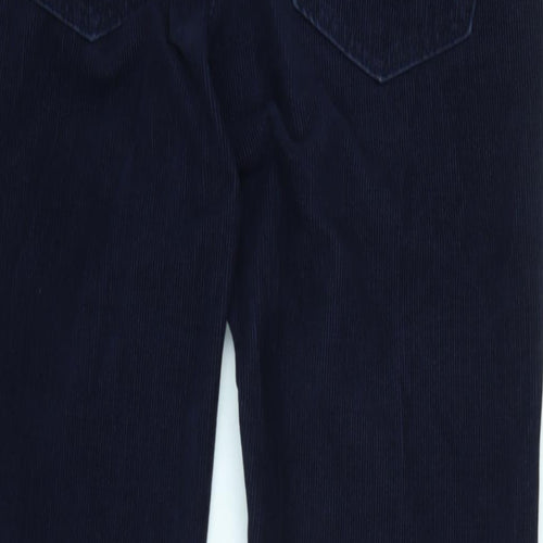 Levi's Mens Blue Cotton Blend Trousers Size 32 in L31 in Regular Zip