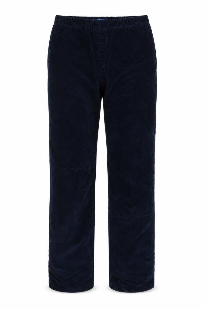 Cotton Traders Mens Blue Cotton Trousers Size 28 in L28 in Regular