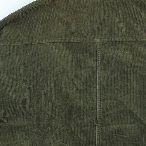Topshop Womens Green Jacket Size 8 Button