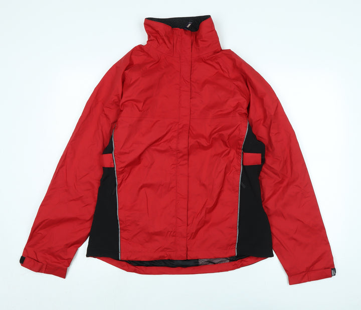 james harvest Womens Red Anorak Jacket Size S Zip