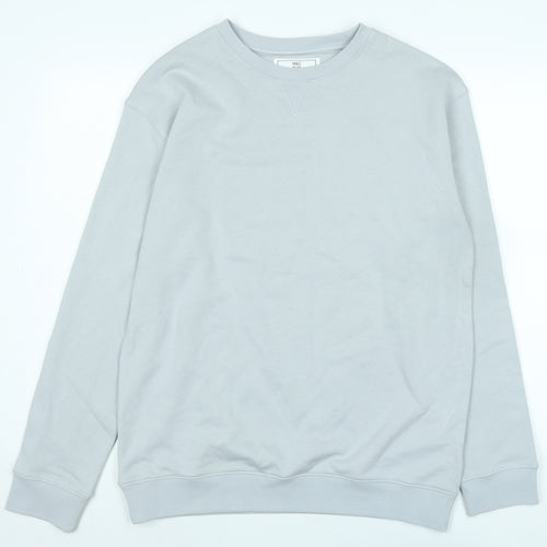 Marks and Spencer Girls Grey Polyester Pullover Sweatshirt Size 15-16 Years