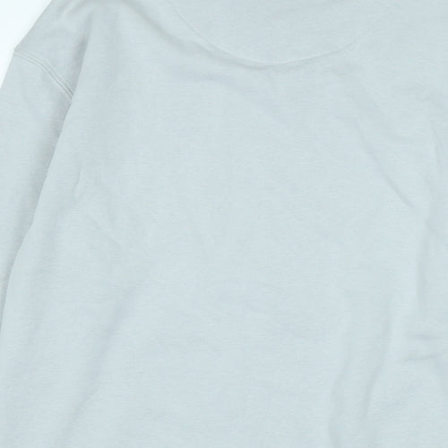 Marks and Spencer Girls Grey Polyester Pullover Sweatshirt Size 15-16 Years