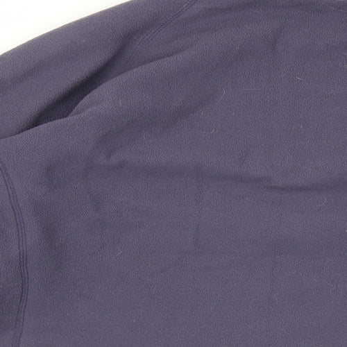 Rohan Womens Blue Polyester Pullover Sweatshirt Size M Zip - Logo