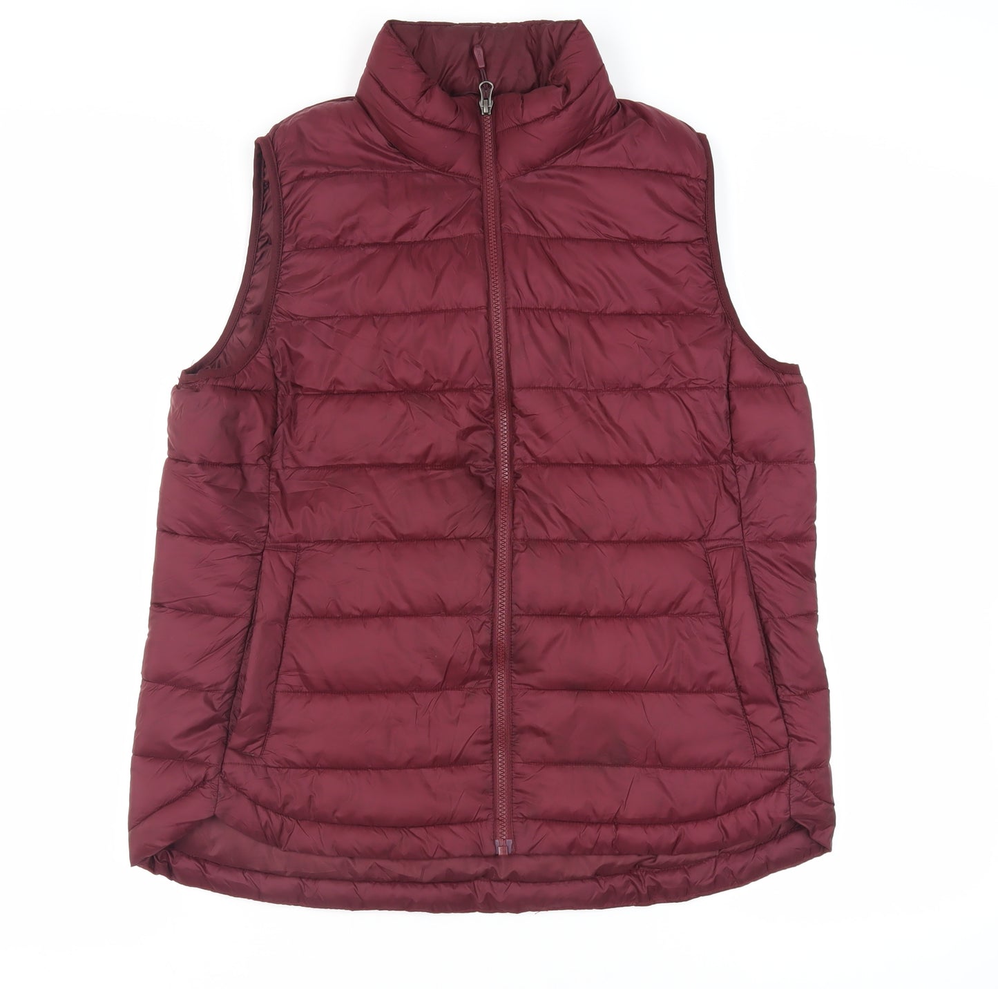 32 Degrees Womens Purple Gilet Jacket Size L Zip