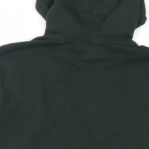 H&M Mens Green Cotton Pullover Hoodie Size M - Peace & Hope