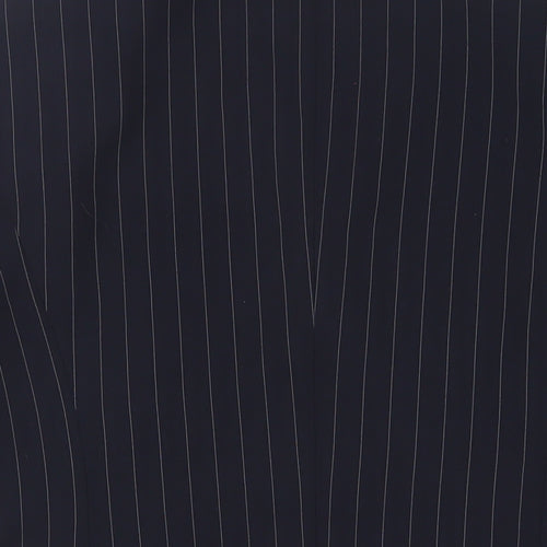 Gerry Weber Womens Blue Striped Jacket Blazer Size 16 Button