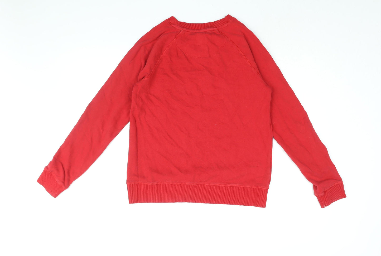 Crew Clothing Company Womens Red Cotton Pullover Sweatshirt Size 8 Pullover - Anchor