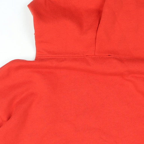 Disney Womens Red Cotton Pullover Hoodie Size S Pullover - Snow White