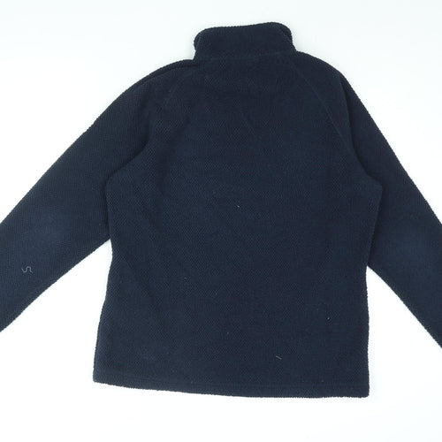 Craghoppers Womens Blue Polyester Pullover Sweatshirt Size 14 Zip