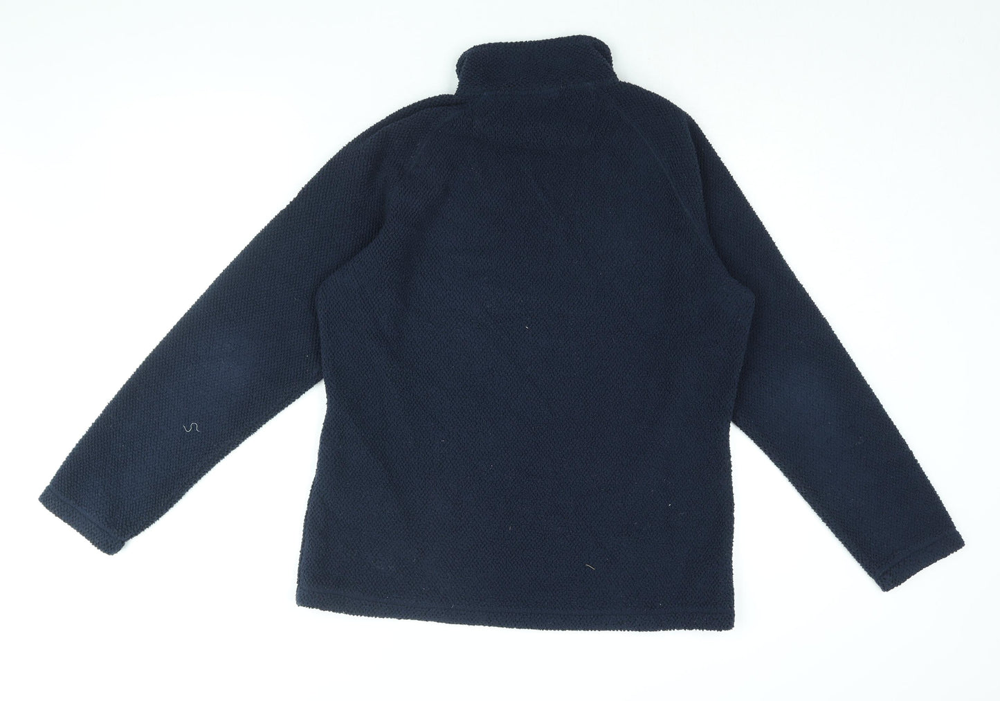 Craghoppers Womens Blue Polyester Pullover Sweatshirt Size 14 Zip