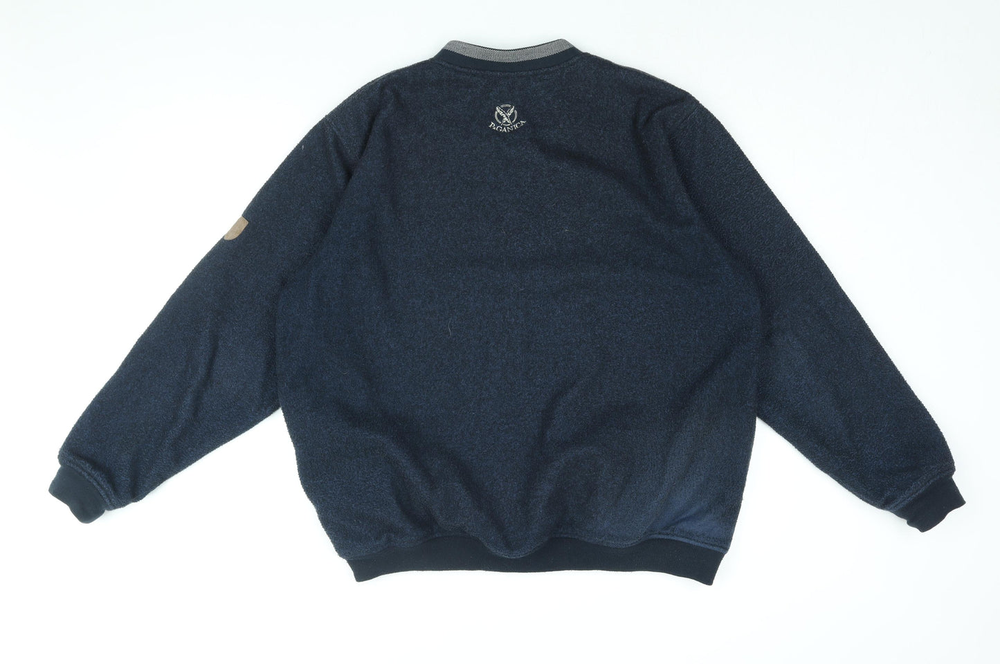 Paganica Mens Blue Polyester Pullover Sweatshirt Size M