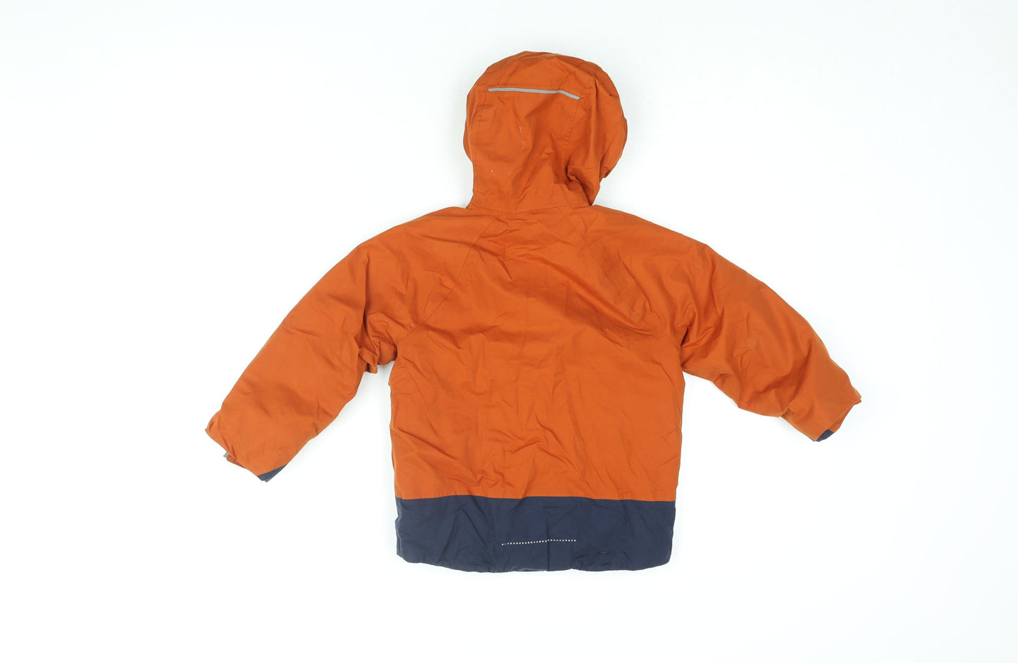 Craghoppers Boys Orange Rain Coat Coat Size 3-4 Years Zip