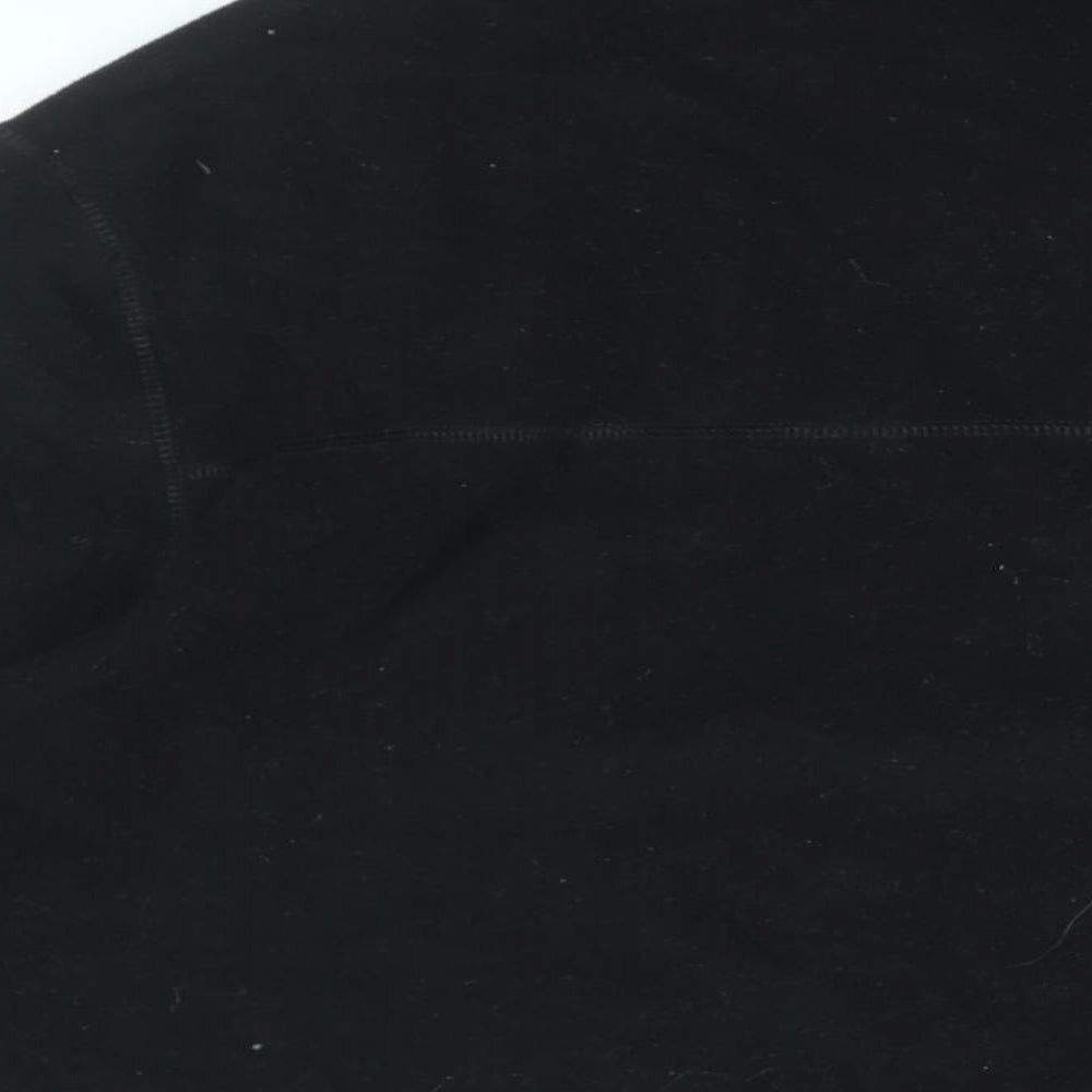 DECATHLON Mens Black Polyester Pullover Sweatshirt Size 4XL