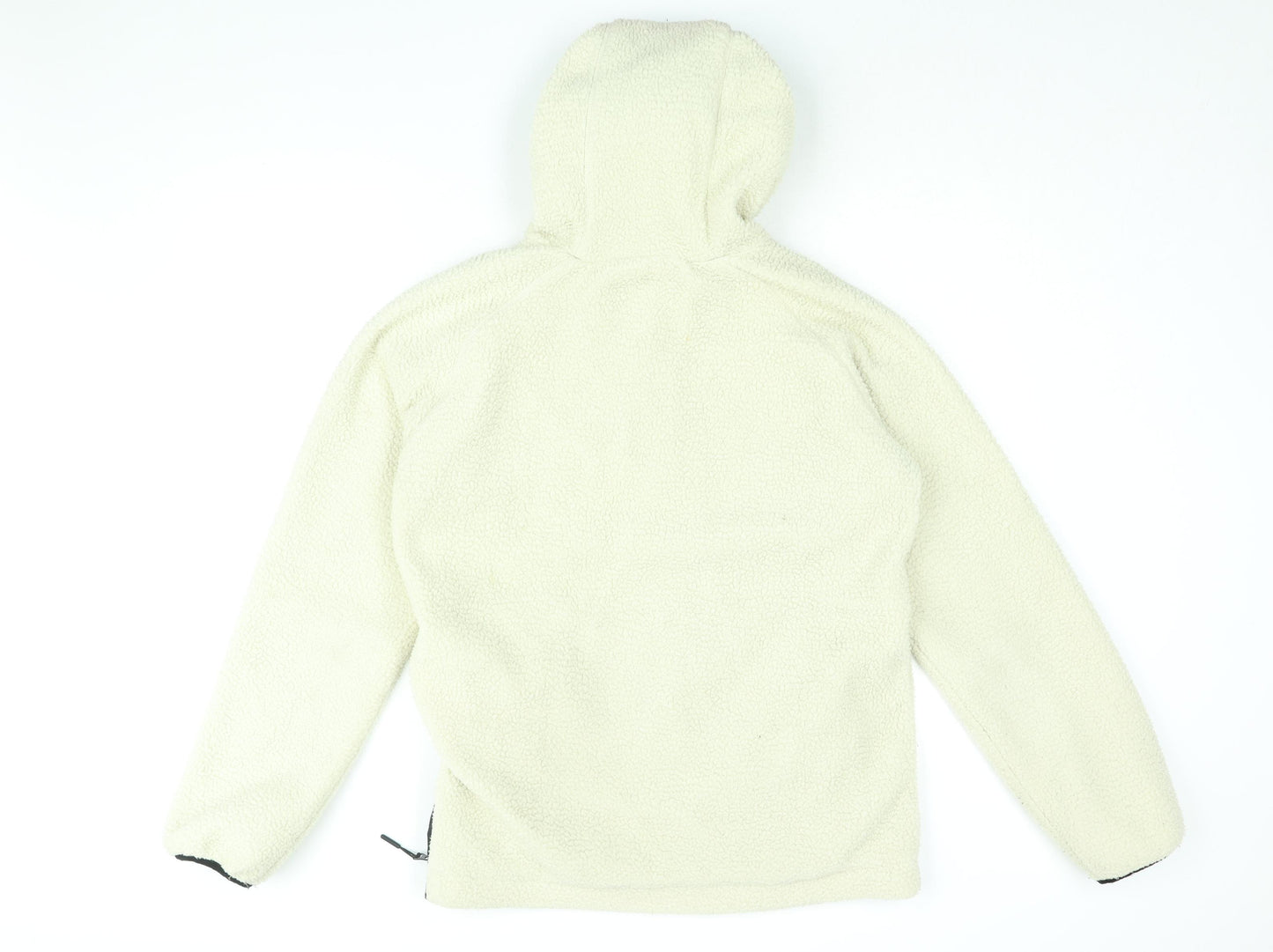 Indicode Mens Ivory Polyamide Pullover Hoodie Size M