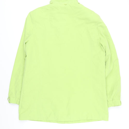 Klassik Womens Green Gilet Coat Size 16 Snap