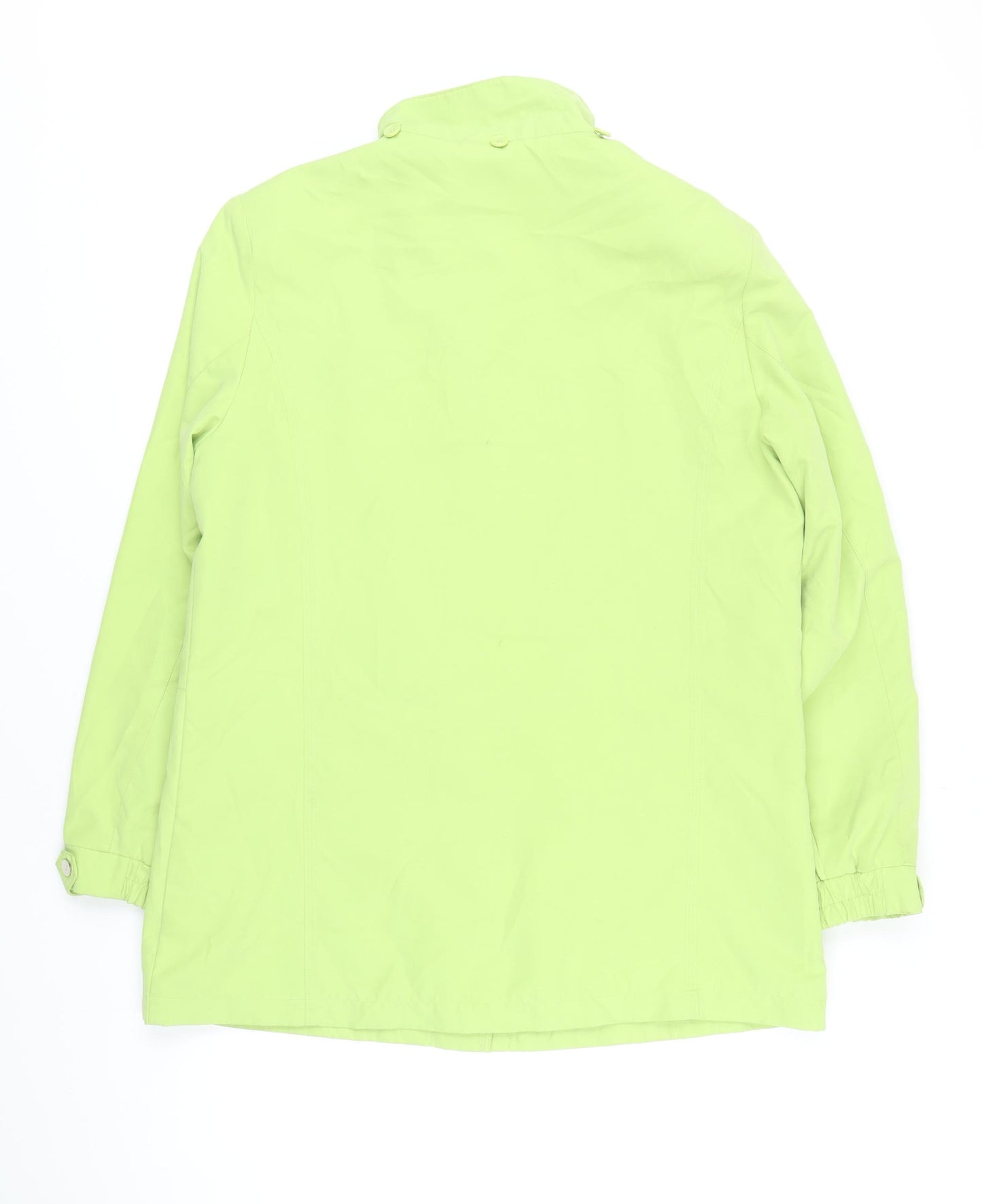 Klassik Womens Green Gilet Coat Size 16 Snap