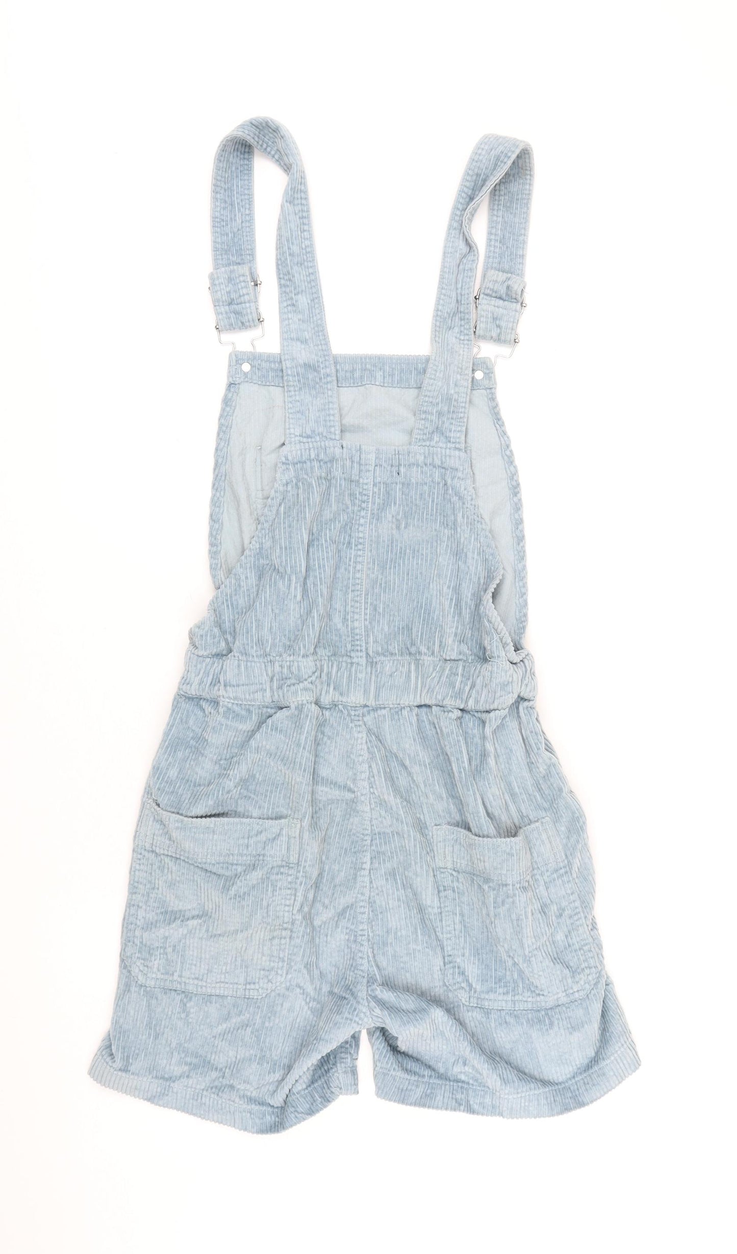 ASOS Womens Blue 100% Cotton Dungaree One-Piece Size XS - Shorts