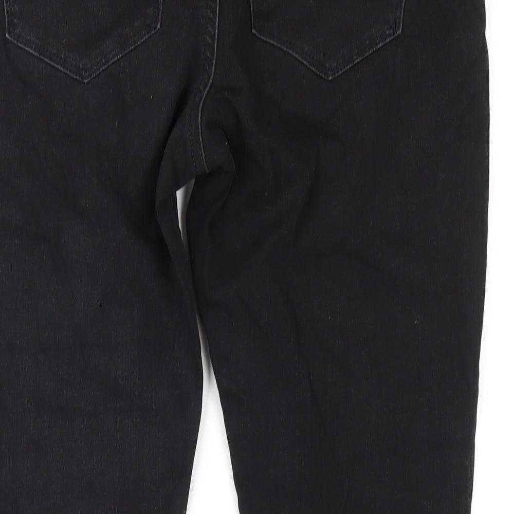 Gap Womens Black Cotton Skinny Jeans Size 30 in L27 in Regular Zip