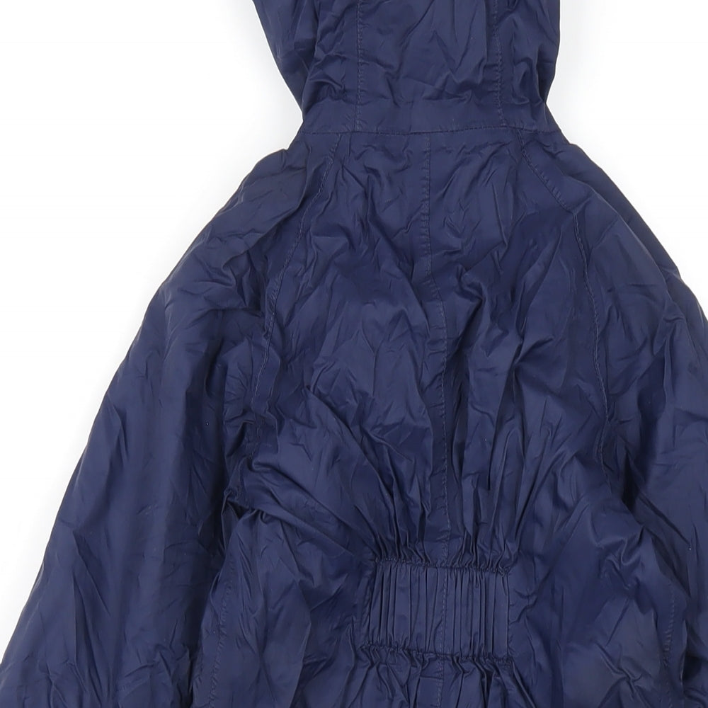 Mountain Warehouse Boys Blue Rain Coat Snowsuit Size 18-24 Months Zip