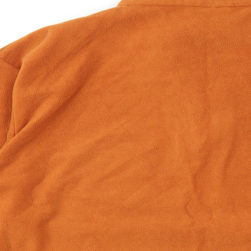 Trespass Mens Orange Polyester Pullover Sweatshirt Size M