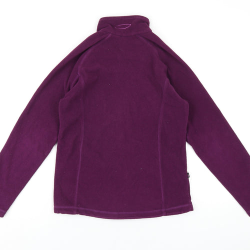 Mountain Life Womens Purple Jacket Size 8 Zip