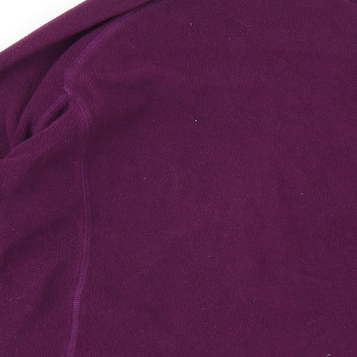Mountain Life Womens Purple Jacket Size 8 Zip