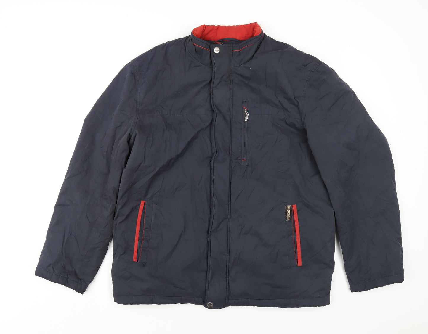 Bosideng Mens Blue Jacket Coat Size M Zip